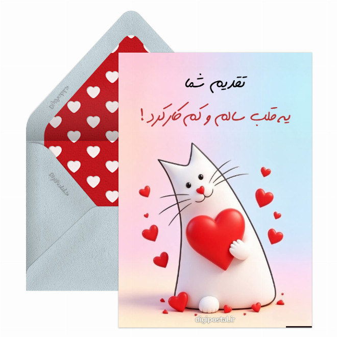 کارتونی عاشقانه بامزه
